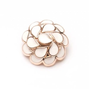 Nasturi Metalici Floare, 20mm, (6 Bucati/Set) - Img 2