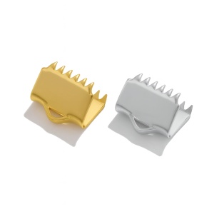 Stainless steel cord end 10.5x8mm (1pc)