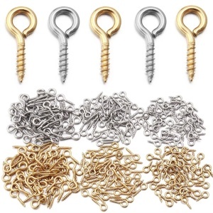 Stainless steel pendant screw 8x4mm (1pc)