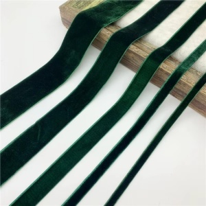 Velvet Ribbon, Imperial Green, 1cm/2.5cm/4cm