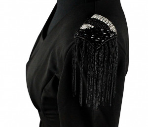 Beads Epaulettes Set, Chains - Img 3
