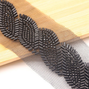Beads Trim. 5.5 cm - Img 5