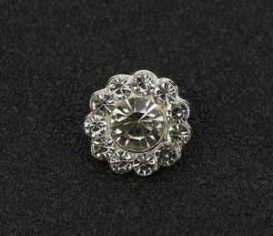 Crystal Buttons, 15MM