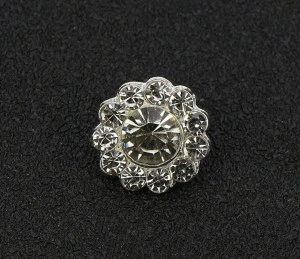 Crystal Buttons, 15MM