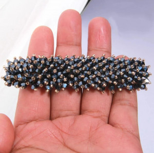 Decorative bead appliqué, 9.5 cm - Img 3