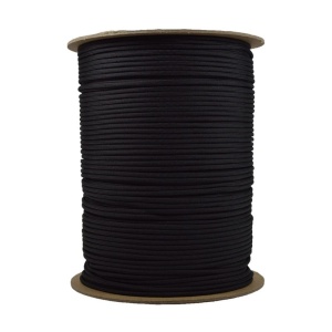 Elastic Rotund, Negru, 3mm, (100 metri/rola)