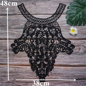 Embroidered Appliques - black cut - Img 2