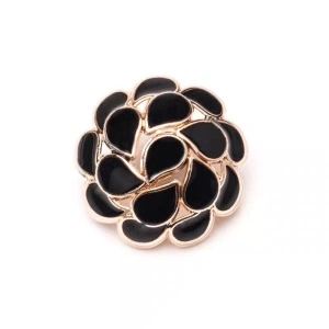 Nasturi Metalici Floare, 20mm, (6 Bucati/Set) - Img 3