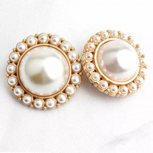 Nasturi Perle, 20mm (5 bucati/set)