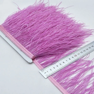 Ostrich Feathers Tape, Pink