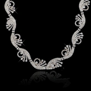 Rhinestones Decorative Chain, 2.1 cm - Img 2
