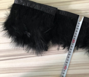 Swan Feathers Tape, Black - Img 2