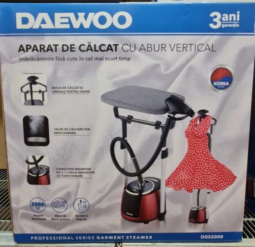 Daewoo statie de calcat cu aburi vertical 200W