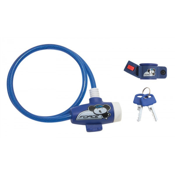 Antifurt Force pentru copii 80 cm/8 mm albastru
