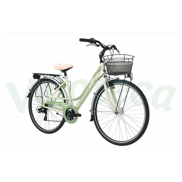 Bicicleta de dama Adriatica Sity 3 Lady 18 Speed verde