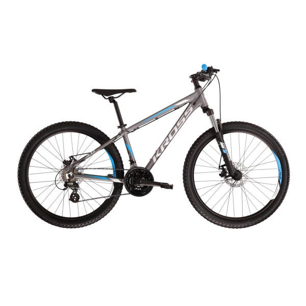 Bicicleta Kross Hexagon 3.0 27.5 gri/albastru