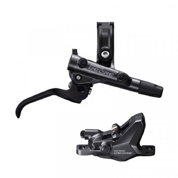 Set asamblat frana pe disc Shimano, J-Kit, Deore BL-M6100(L), BR-M6100(F)