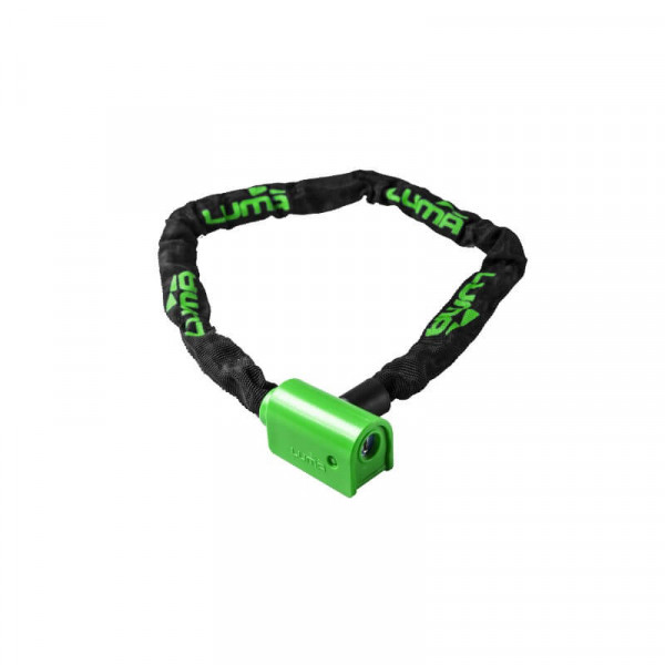 Antifurt Luma Enduro 5 Chain 100 cm verde C20