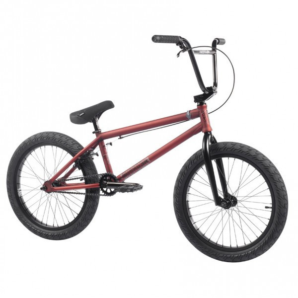 Bicicleta BMX Subrosa Tiro XL Rosu Mat Translucent