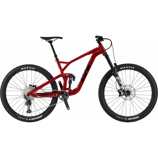 Bicicleta full suspension GT Force Comp Red