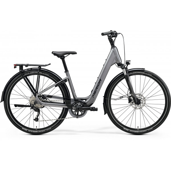 Bicicleta electrica Merida eSPRESSO Urban 100 EQ Gunmetal Grey (Black)