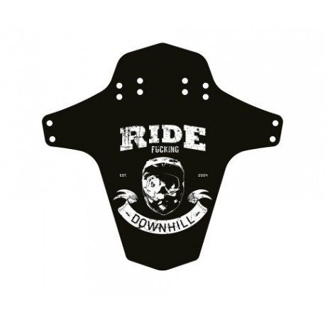 Aparatoare de noroi Reverse Ride Fucking Downhill negru/alb