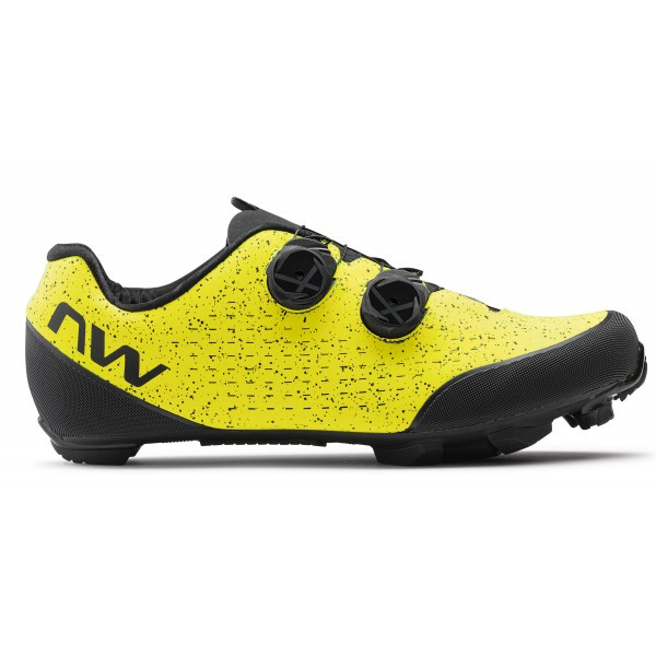 Pantofi ciclism Northwave Rebel 3 galben/negru