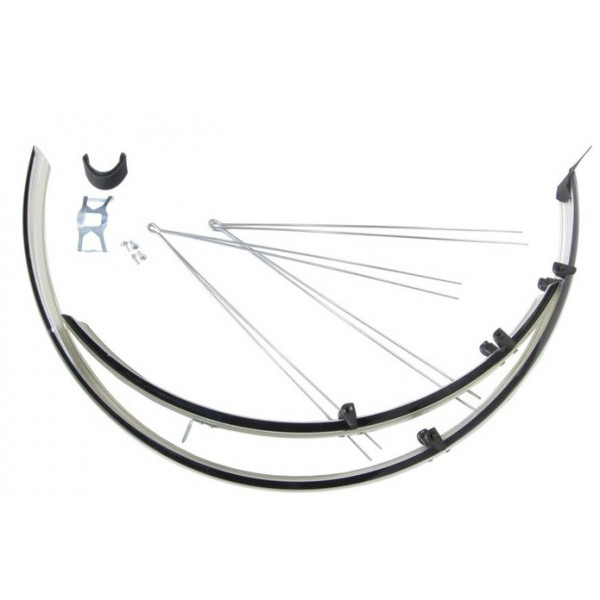 Set aparatori noroi Bikefun MTB Silver-Black