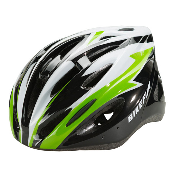 Casca Bikefun Cobber negru/verde