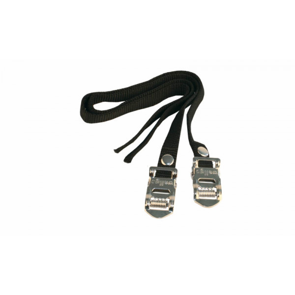 Curea pedale Contec nylon neagra