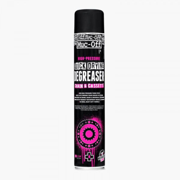 Spray Muc-Off High Pressure Quick Drying Degreaser - Chain & Cassette 750ml