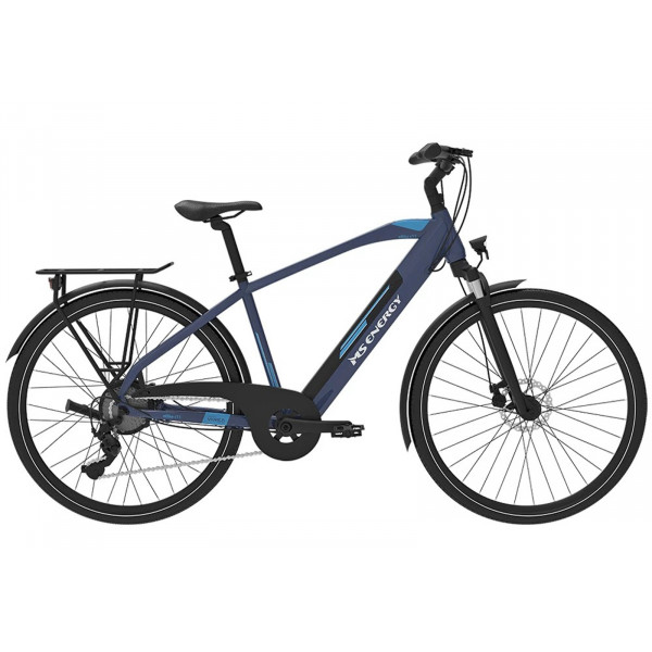 Bicicleta electrica City 26 MS Energy eBike C11 albastra