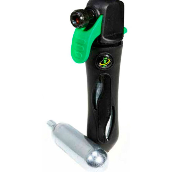 Pompa de bicicleta Genuine Innovations Ultraflate Plus + patron 16g