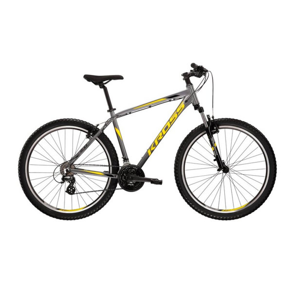 Bicicleta Kross Hexagon 2.0 26 gri/galben