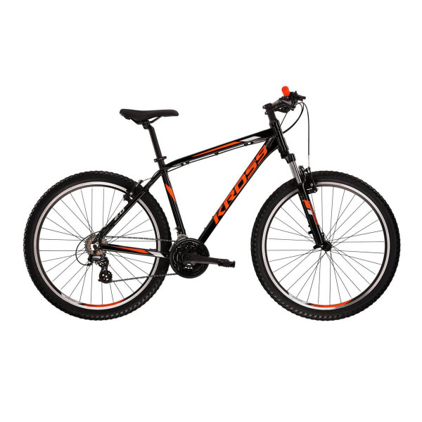 Bicicleta Kross Hexagon 2.0 27.5 negru/portocaliu