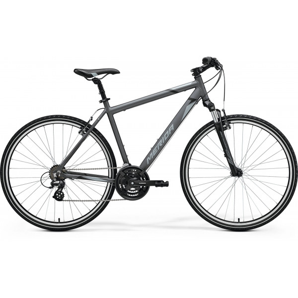 Bicicleta Merida Crossway 10-V Silk Dark Silver
