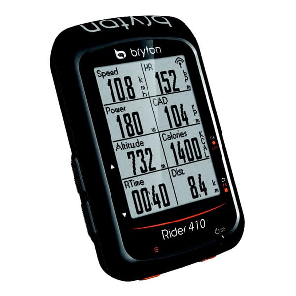 Ciclocomputer Bryton Rider 410T GPS set HRM + CAD