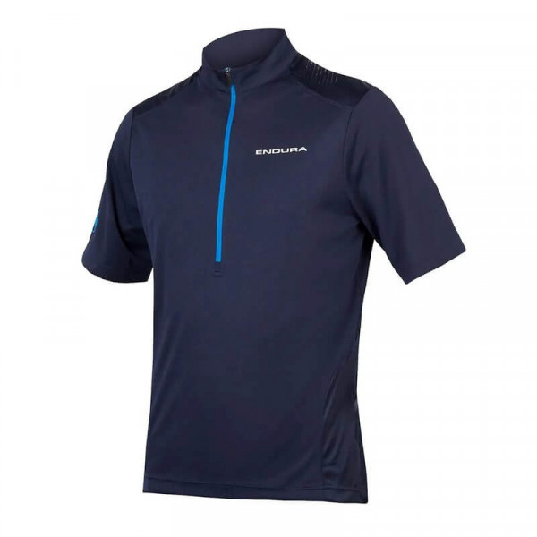 Tricou ciclism Endura Hummvee S/S Jersey Navy