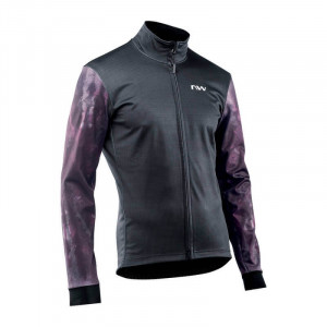 Jacheta ciclism Northwave Blade Total Protection negru/violet