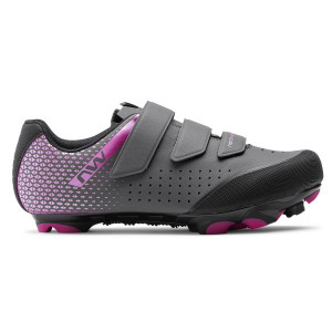 Pantofi ciclism de dama Northwave Origin 2 negru/violet