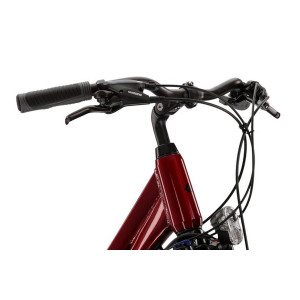 Bicicleta de dama Kross Trans 5.0 visiniu/negru