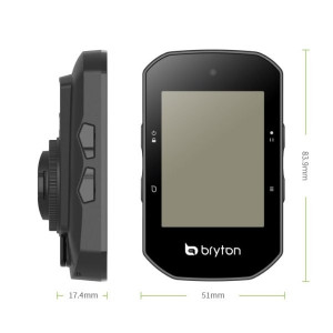 Ciclocomputer Bryton Rider S500 T GPS Set (+HRM, SPD, CAD)