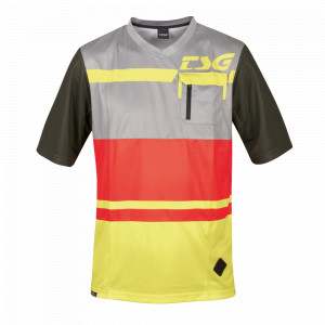 Tricou TSG SP5 S/S - Red Limeyellow