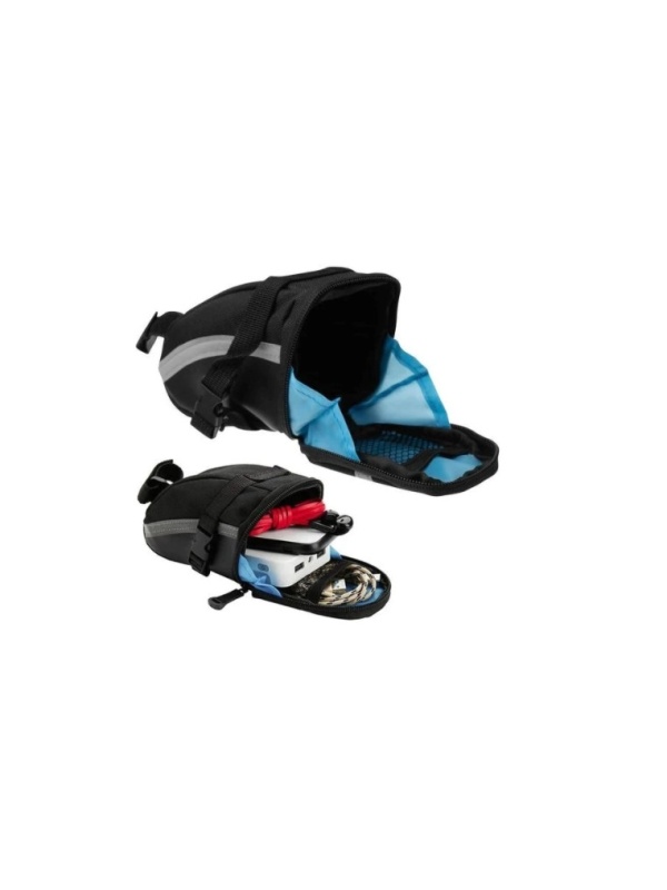 Geanta de bicicleta MT Malatec, 1 compartiment, Impermeabila, Neagra