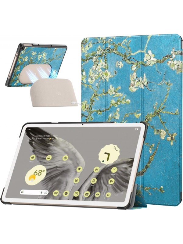 Husa Smart Cover tableta, pentru Pixel Tablet 11 inch 2023, sakura
