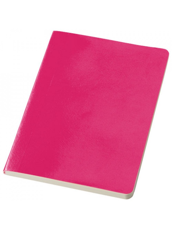 Notebook Softcover, liniat dictando, A5, 80 file, Roz