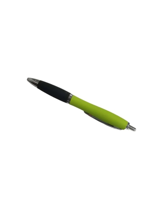Set 5 bucati, Pix Metalic Curvy, Soft grip, design Ergonomic, Verde lime