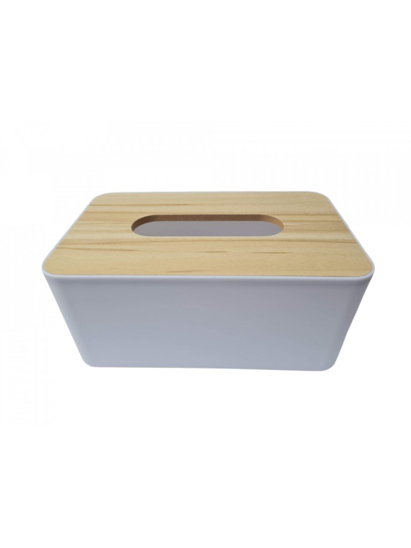 Suport pentru servetele 21x13.3x9.5 cm culoare alba
