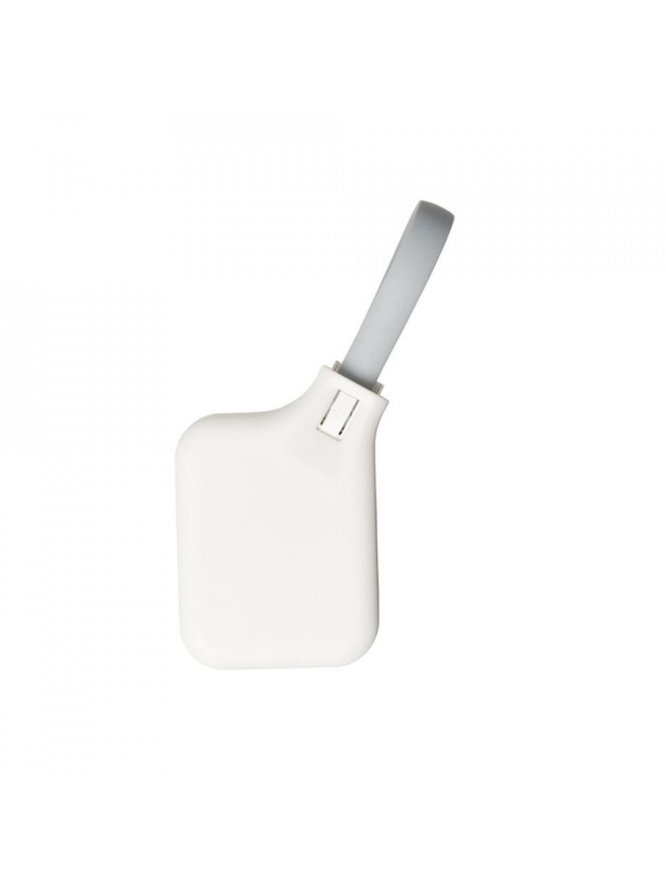 Baterie externa Micro Booster, 500mAh, mufa Micro USB si Lightning, Alba