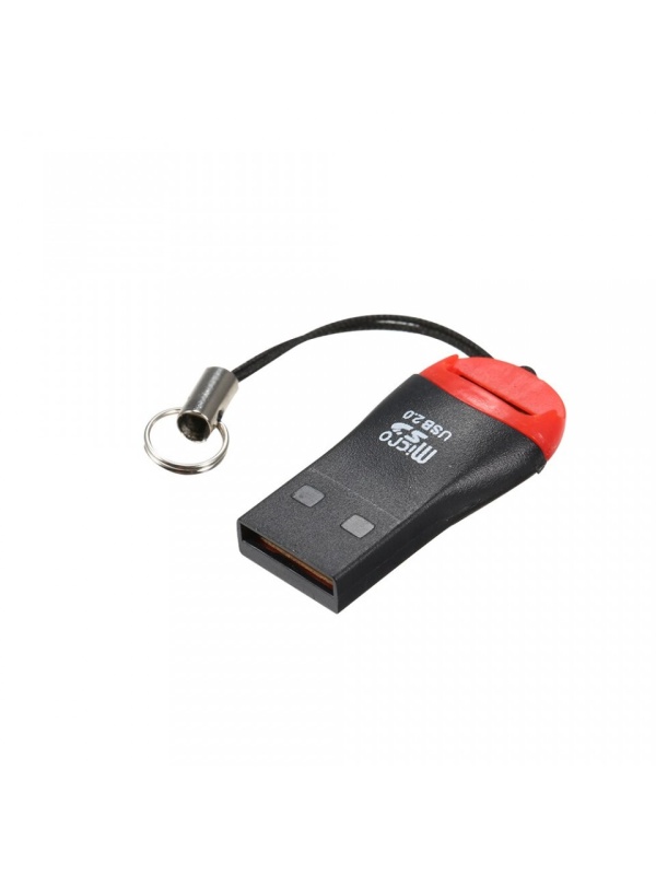 Cititor card-uri TF Micro SD pentru USB 2.0 prevazut cu snur